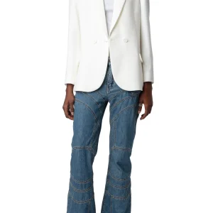 Saco Visit Strass Love Wings Blanco