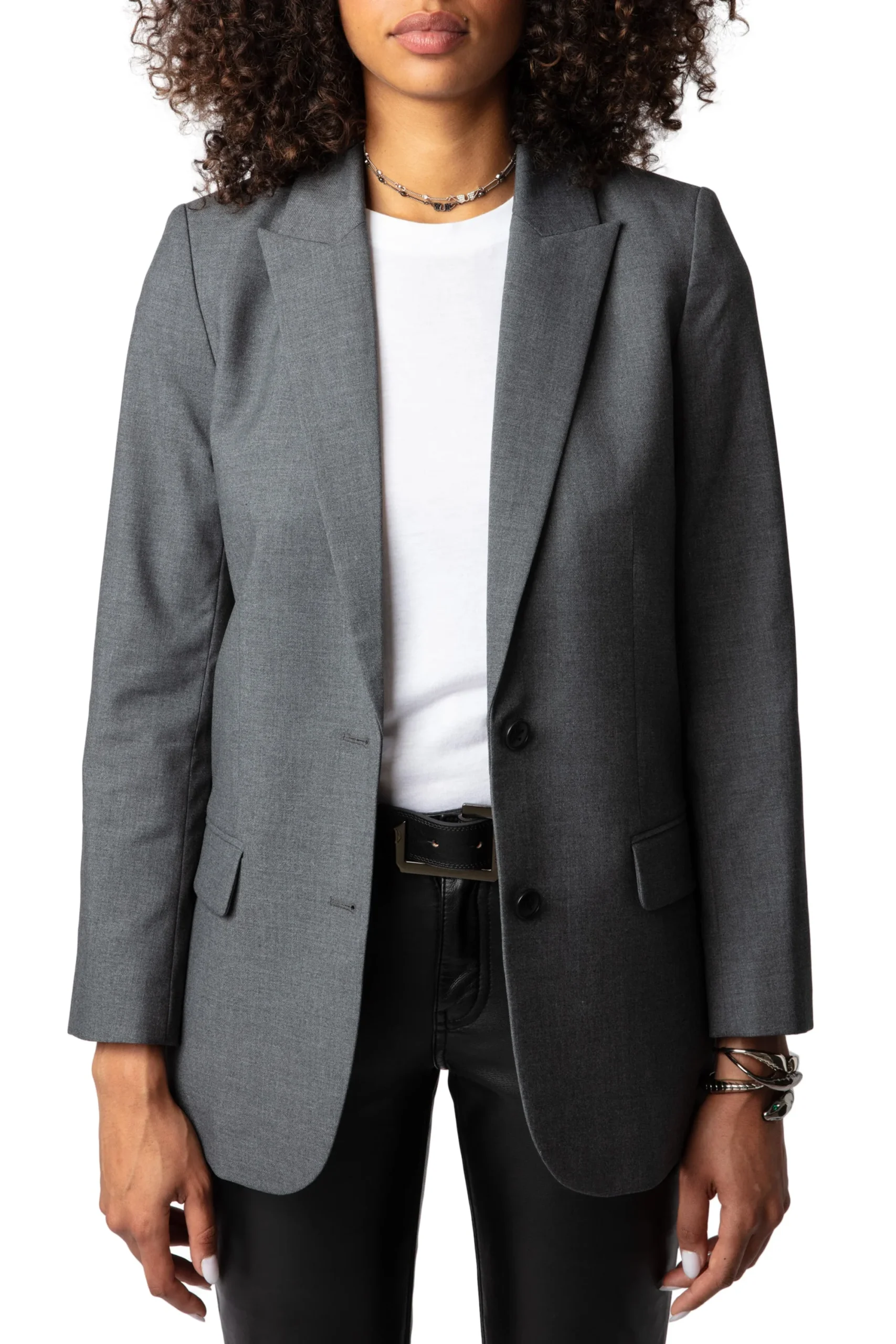 Saco Viva Chine Strass Feeling Gris Chin