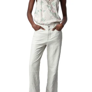 Top Christy Jac Chaines Faded Masilla