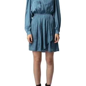 Vestido Remember Satin Azul