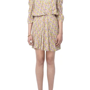 Vestido Ruz Crepe Liberty Wings Sol