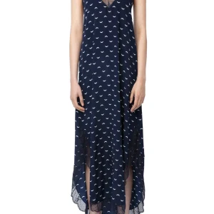 Vestido Ristyl Polka Marino