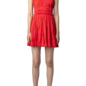 Vestido Roselie Satin Rojo