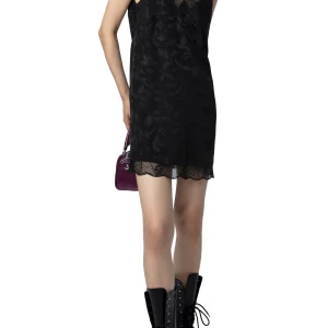 Vestido Renell Strass Negro