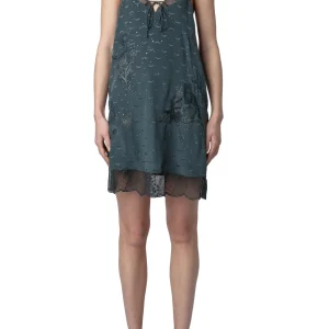 Vestido Calissa Jac Wings Strass Nori