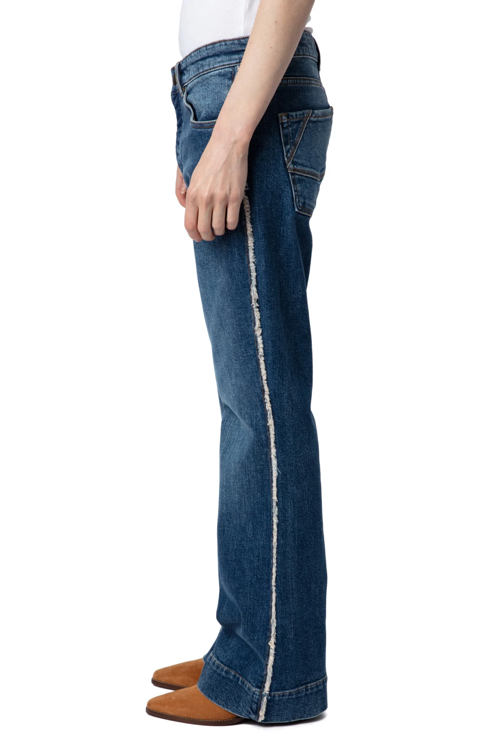 Jeans Vincente Denim Eco Used Vintage Blue - Imagen 4