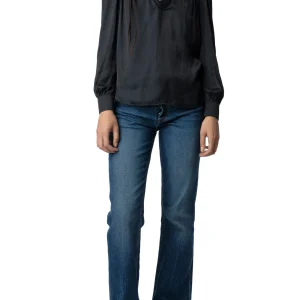 Blusa Telia Satin Negro