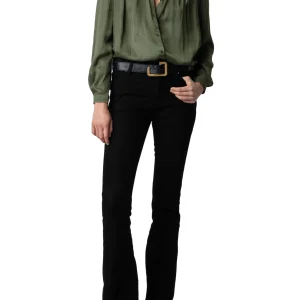 Camiseta Tchin Satin Khaki