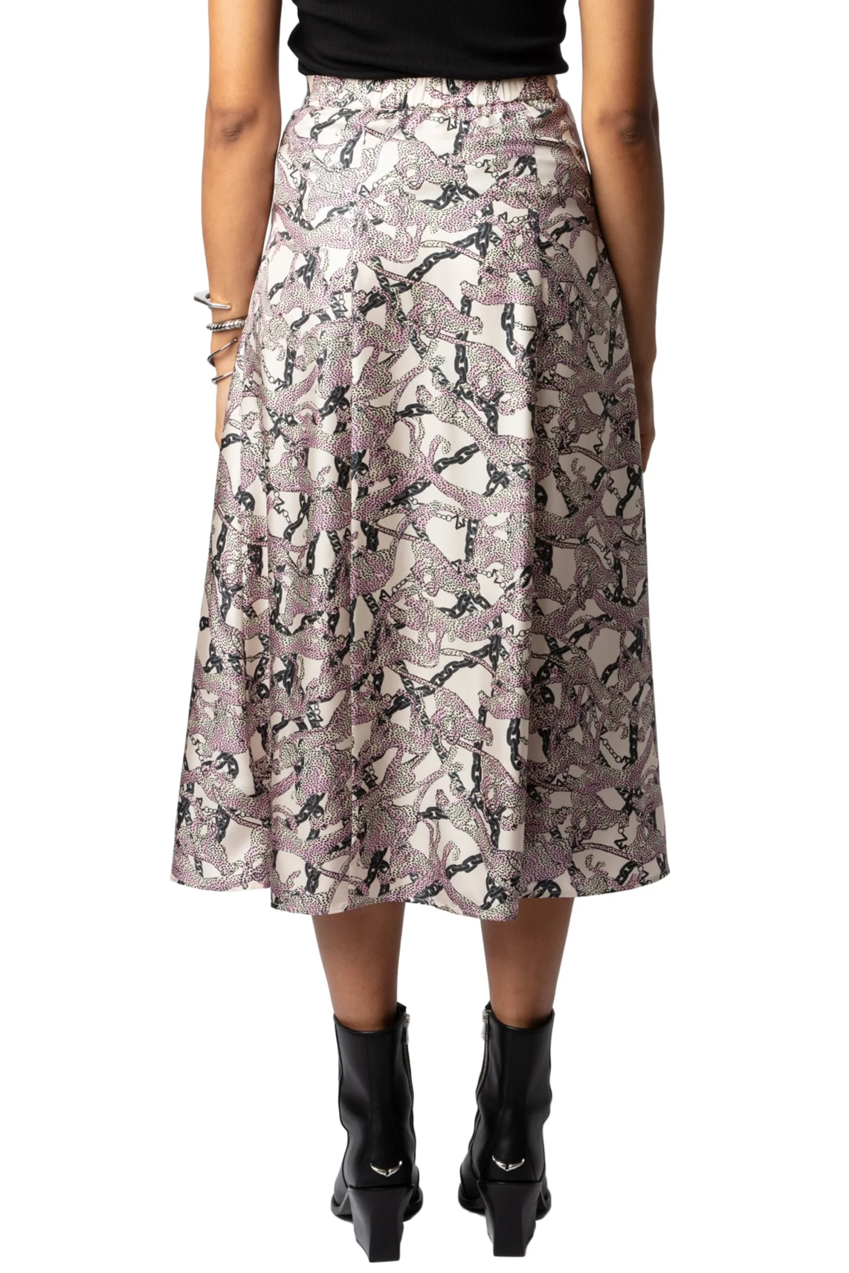 Falda June Twill Wild Chaines Ecru - Imagen 6