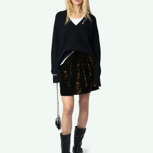 Falda Jerry Terciopelo