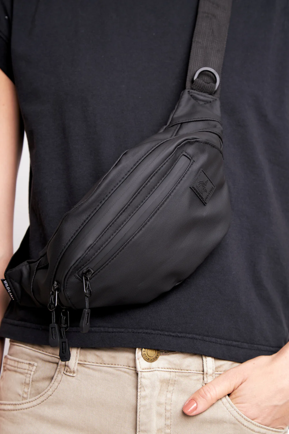 Banano Bold Reciclado Negro - Imagen 3