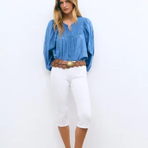 Blusa volumen textura