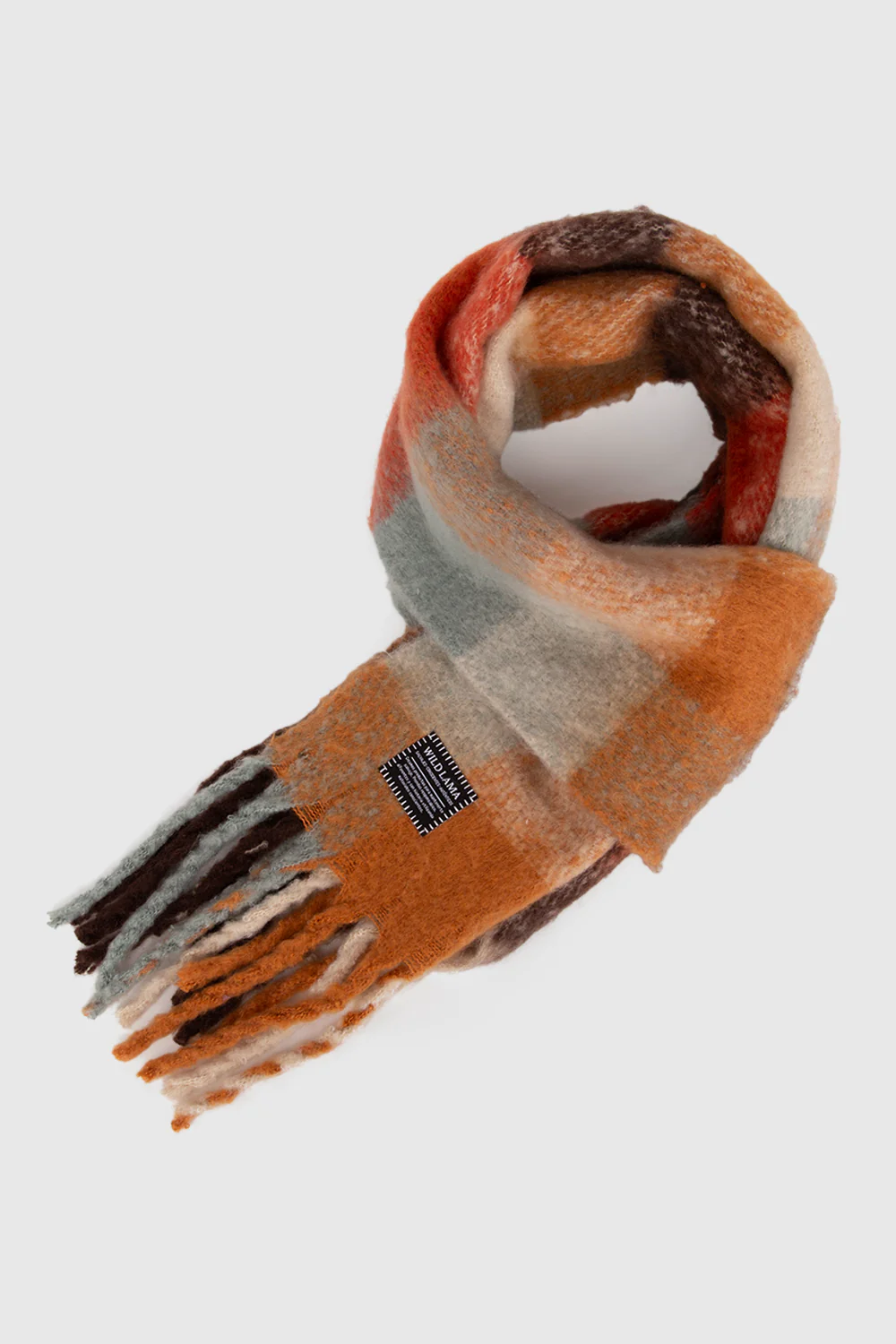 Bufanda Veru Reciclada Terracota - Imagen 3