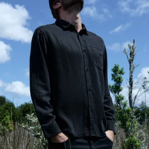 Camisa Archi Negra Hombre