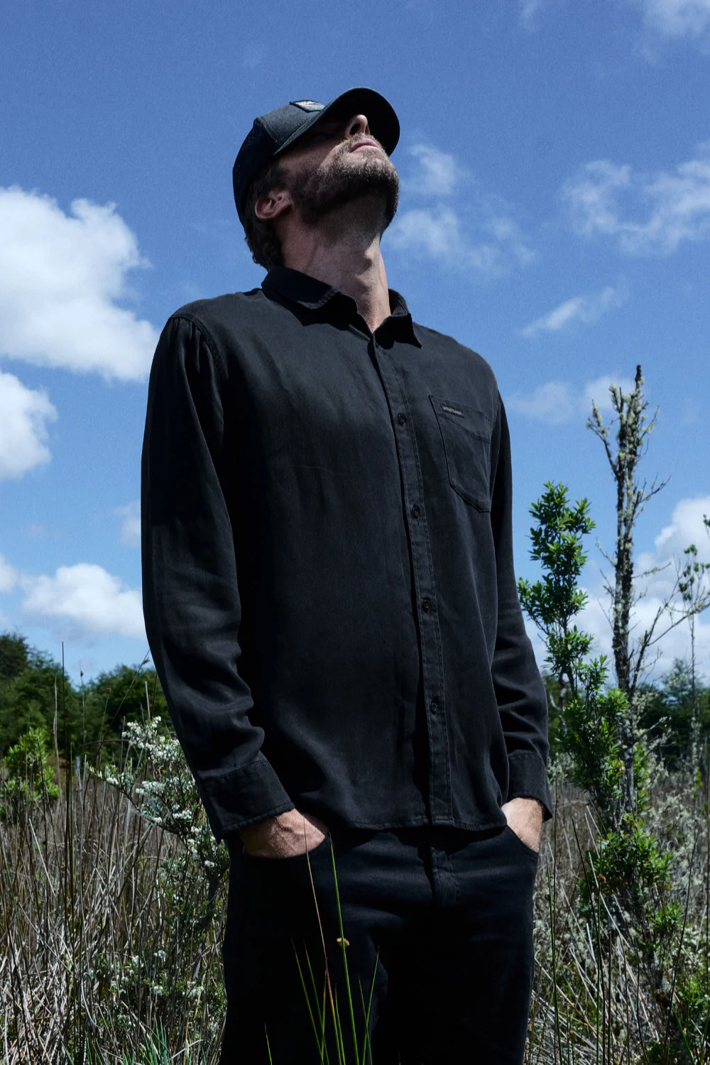 Camisa Archi Negra Hombre