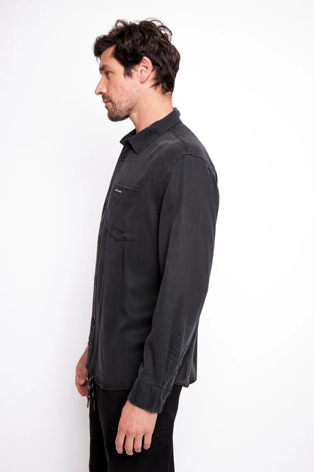 Camisa Archi Negra Hombre - Imagen 3