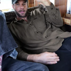 Camisa Archi Verde Hombre