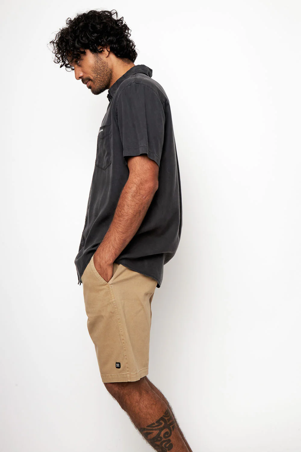 Camisa Jim Negra Hombre - Imagen 5