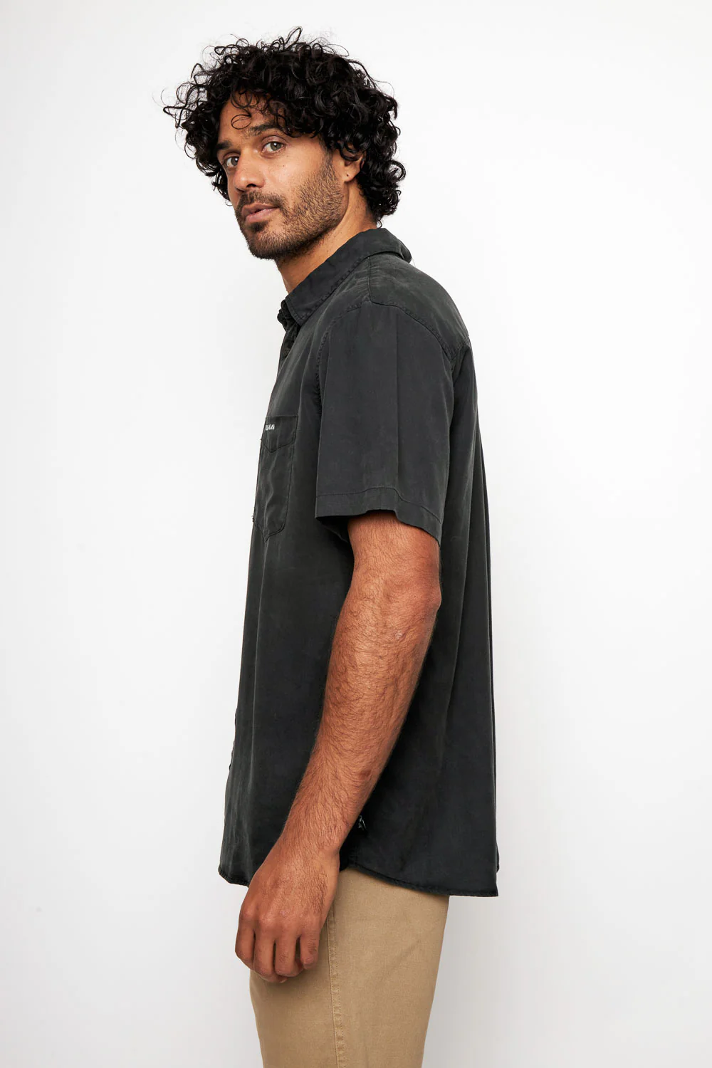 Camisa Jim Negra Hombre - Imagen 3