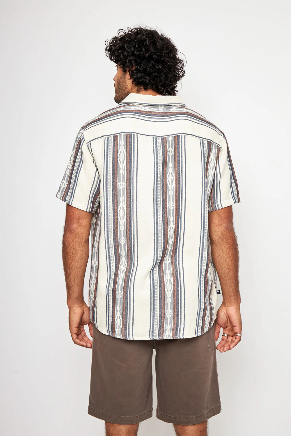 Camisa Kaz Orgánica Print Blanca Hombre - Imagen 7