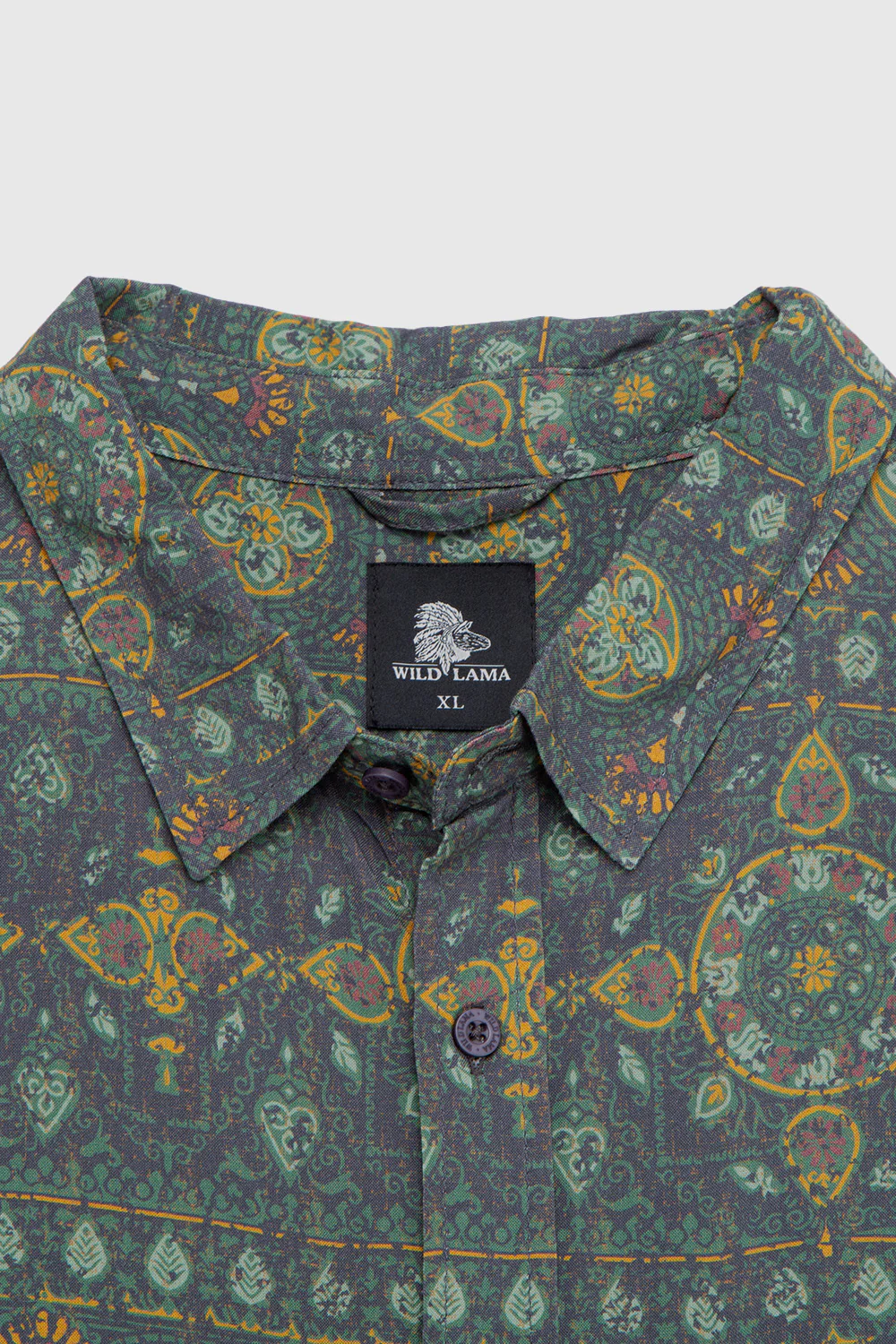 Camisa Mero Boho Verde Hombre ECOVERO™ - Imagen 9