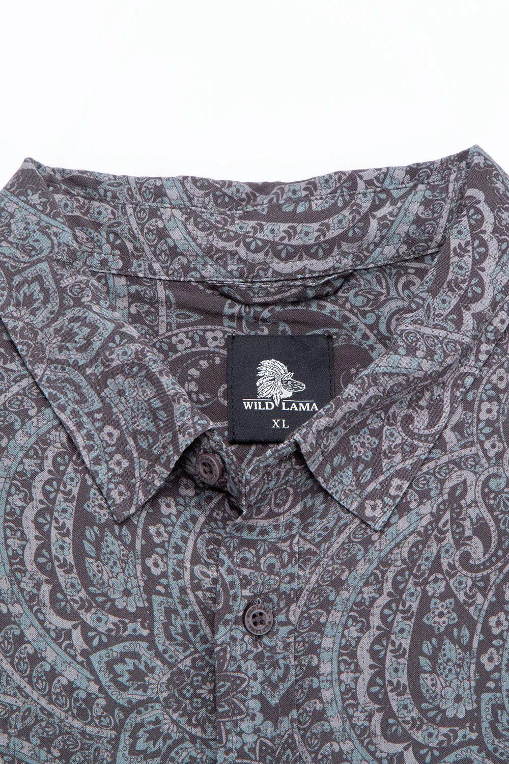 Camisa Mero Paisley Gris Hombre ECOVERO™ - Imagen 9