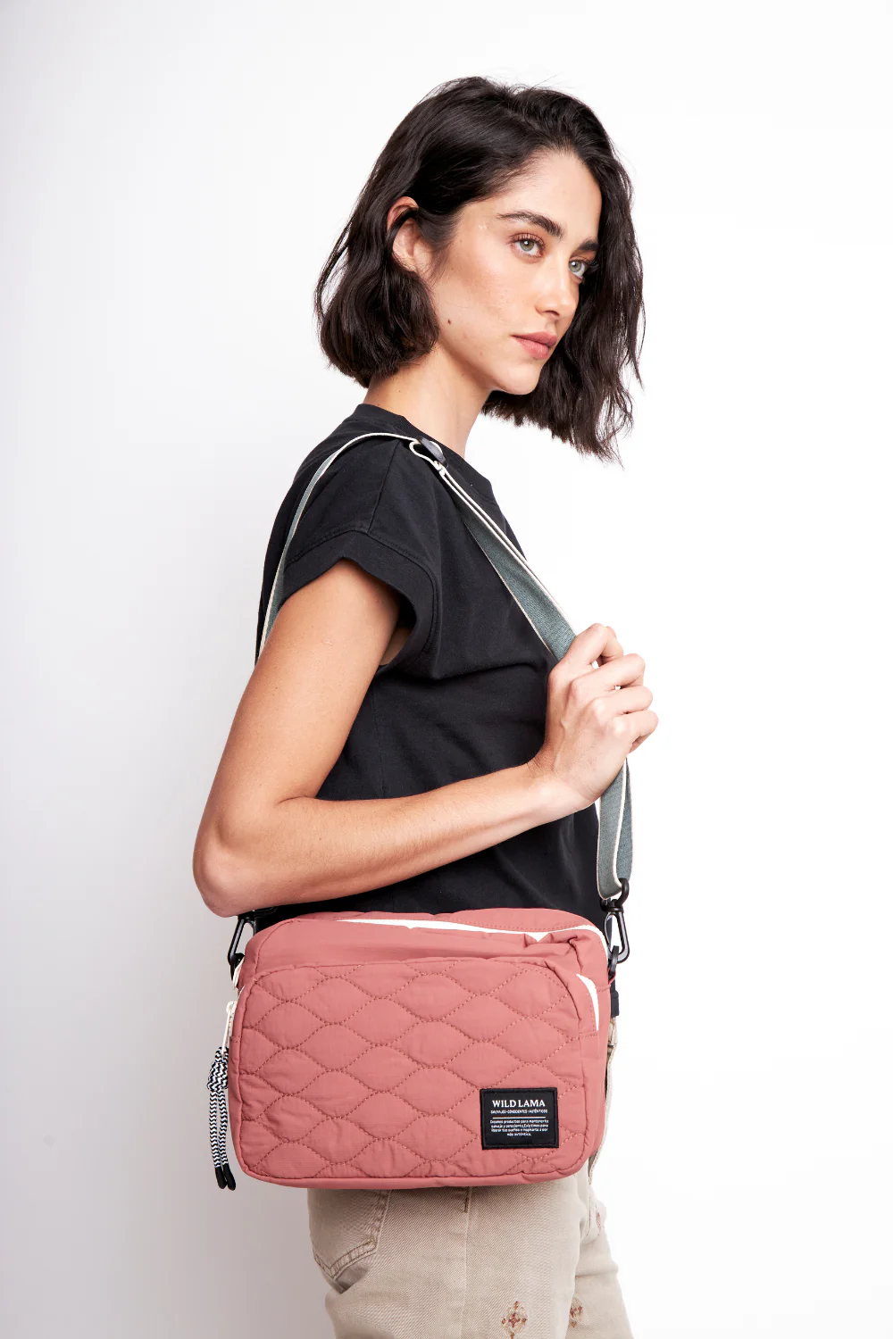 Cartera Rina Reciclada Rosa Viejo