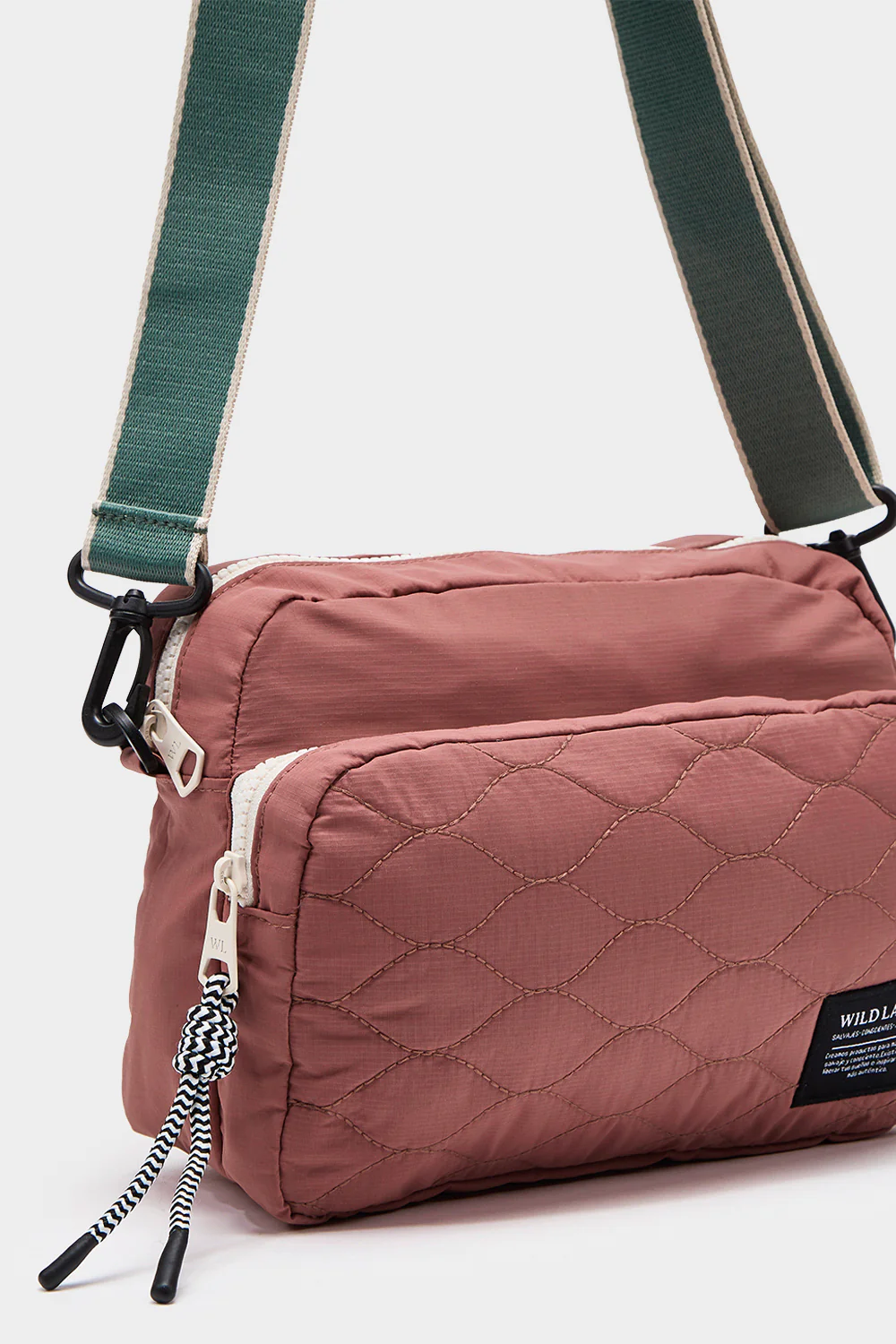 Cartera Rina Reciclada Rosa Viejo - Imagen 5