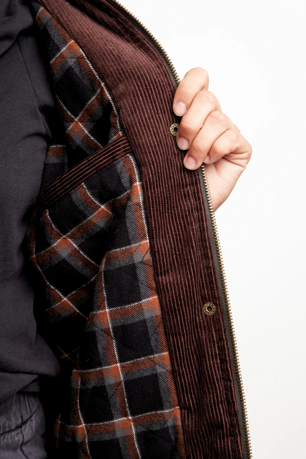 Chaqueta Wax Cala Orgánica Verde Militar Mujer - Imagen 7