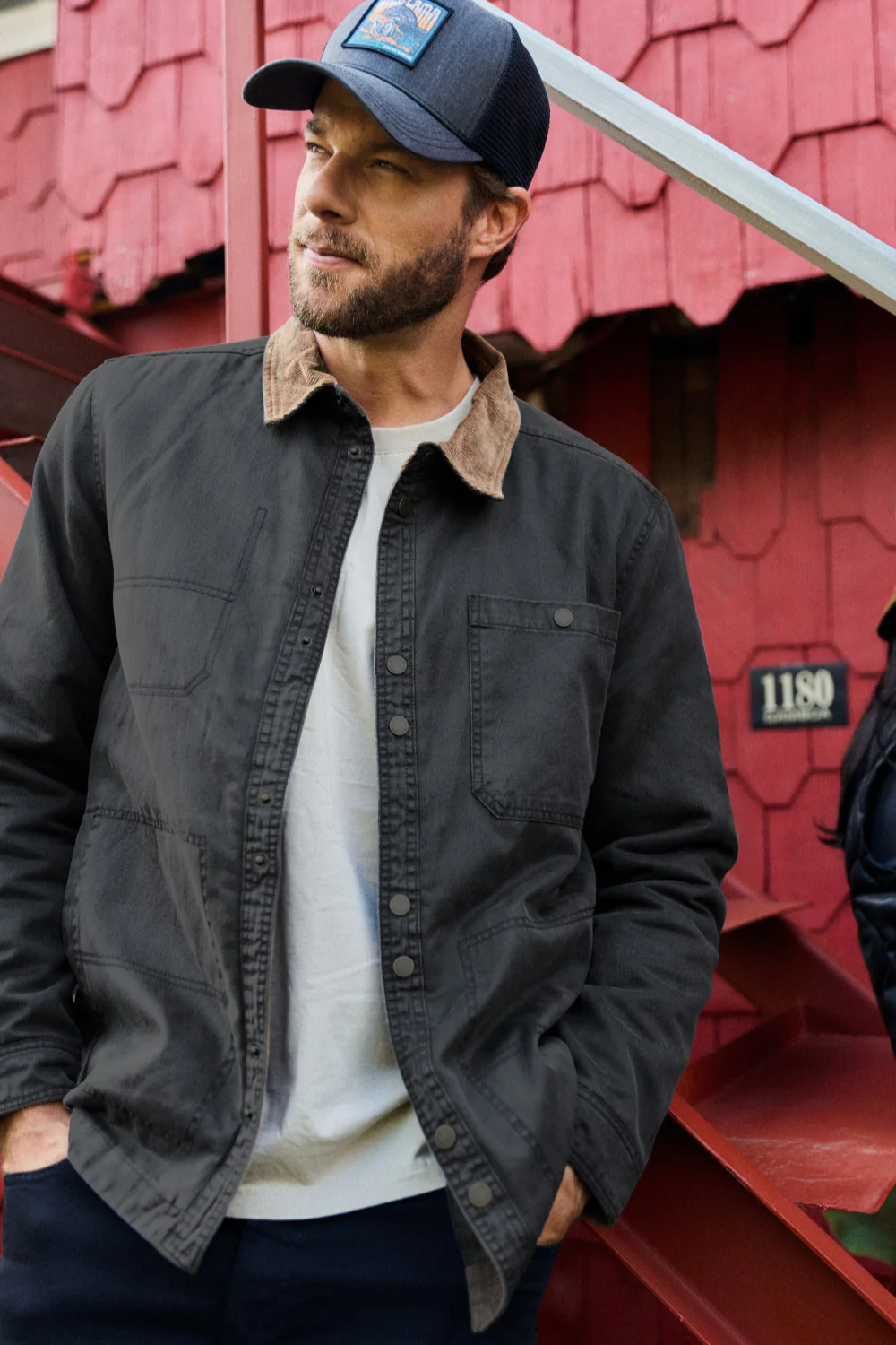 Chaqueta Revus Orgánica Gris Hombre