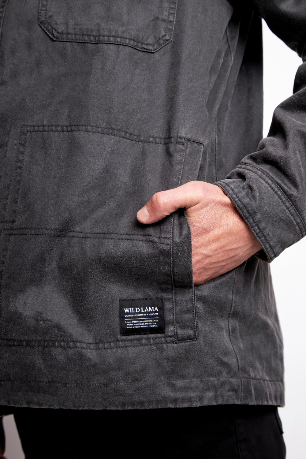 Chaqueta Revus Orgánica Gris Hombre - Imagen 6