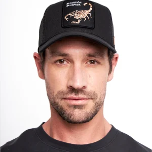 Jockey Escorpión Algodón Organico Negro