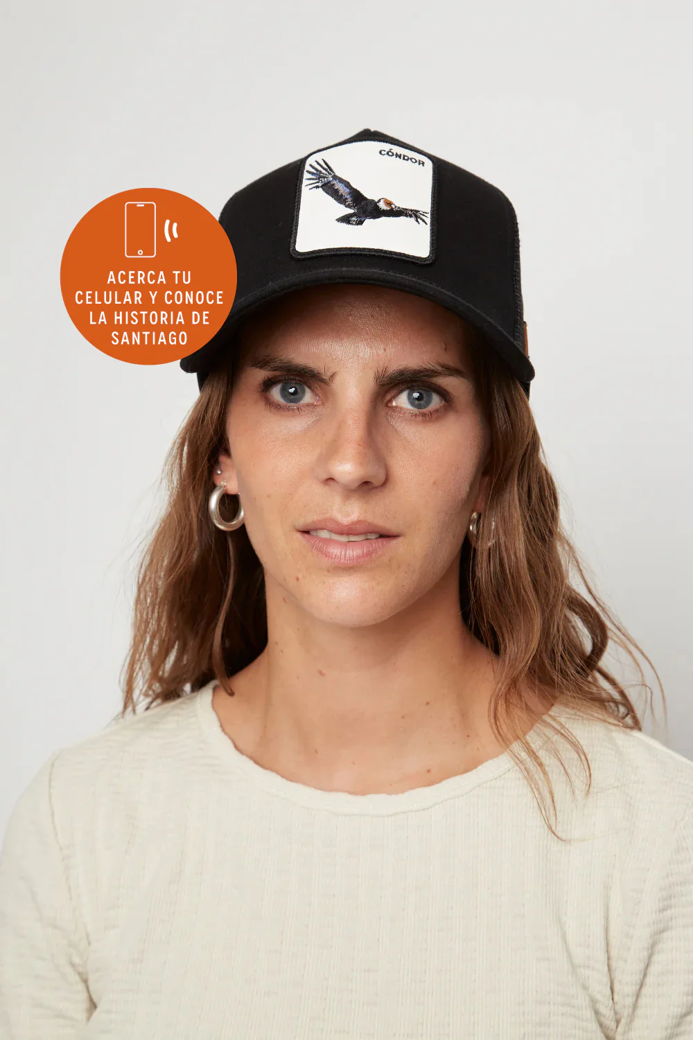 Jockey Cóndor Orgánico Negro con CHIP NFC