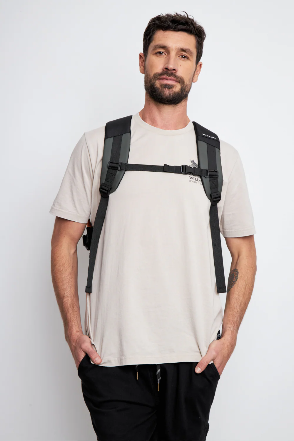 Mochila Travel Baku M Reciclada Verde 26 L. - Imagen 8