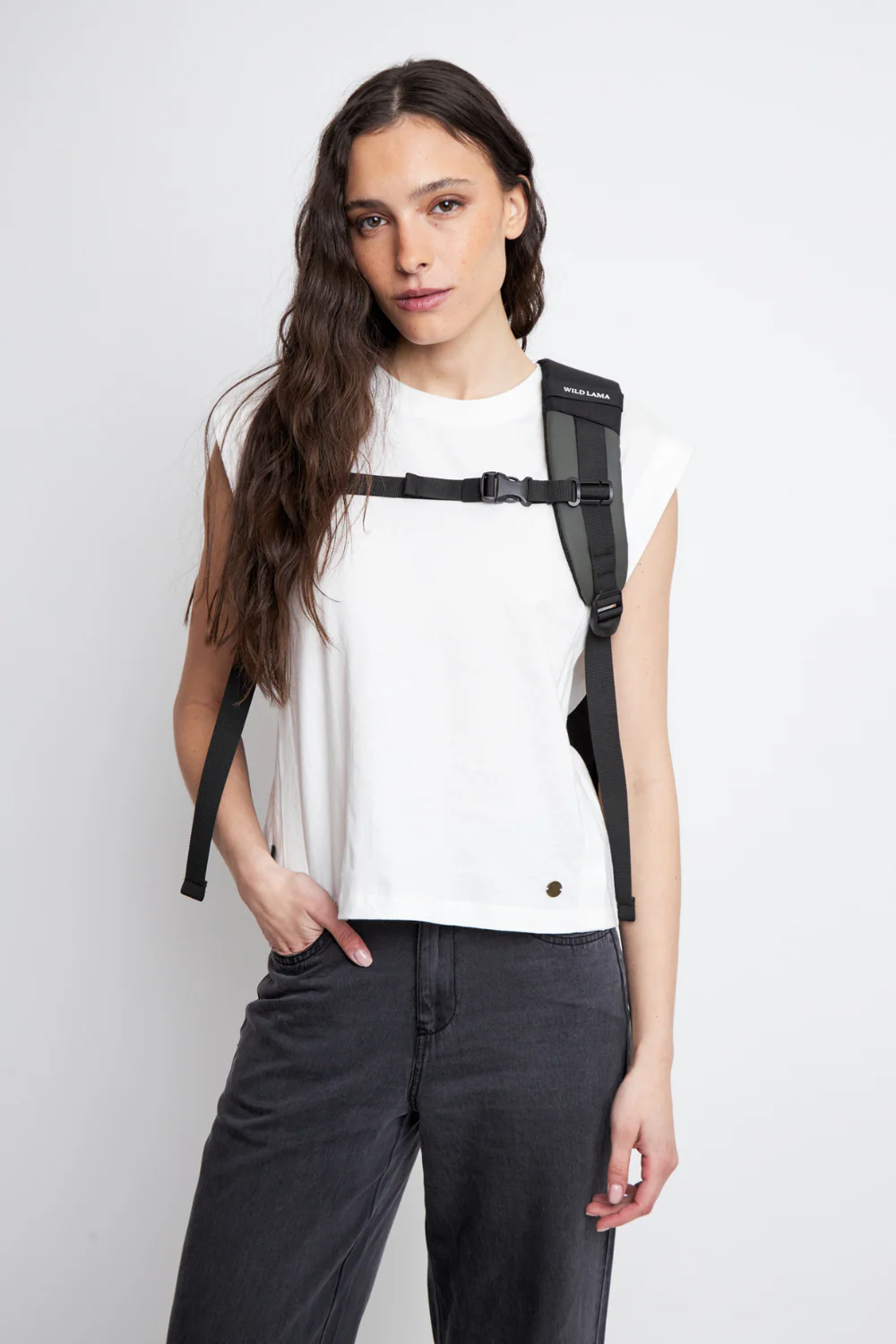 Mochila Travel Baku S Reciclada Verde 21L. - Imagen 9