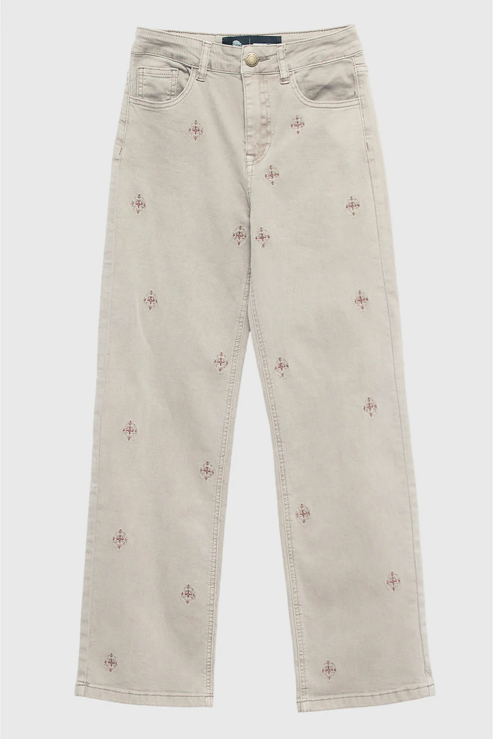 Pantalón Amaru Orgánico Camel Mujer - Imagen 7