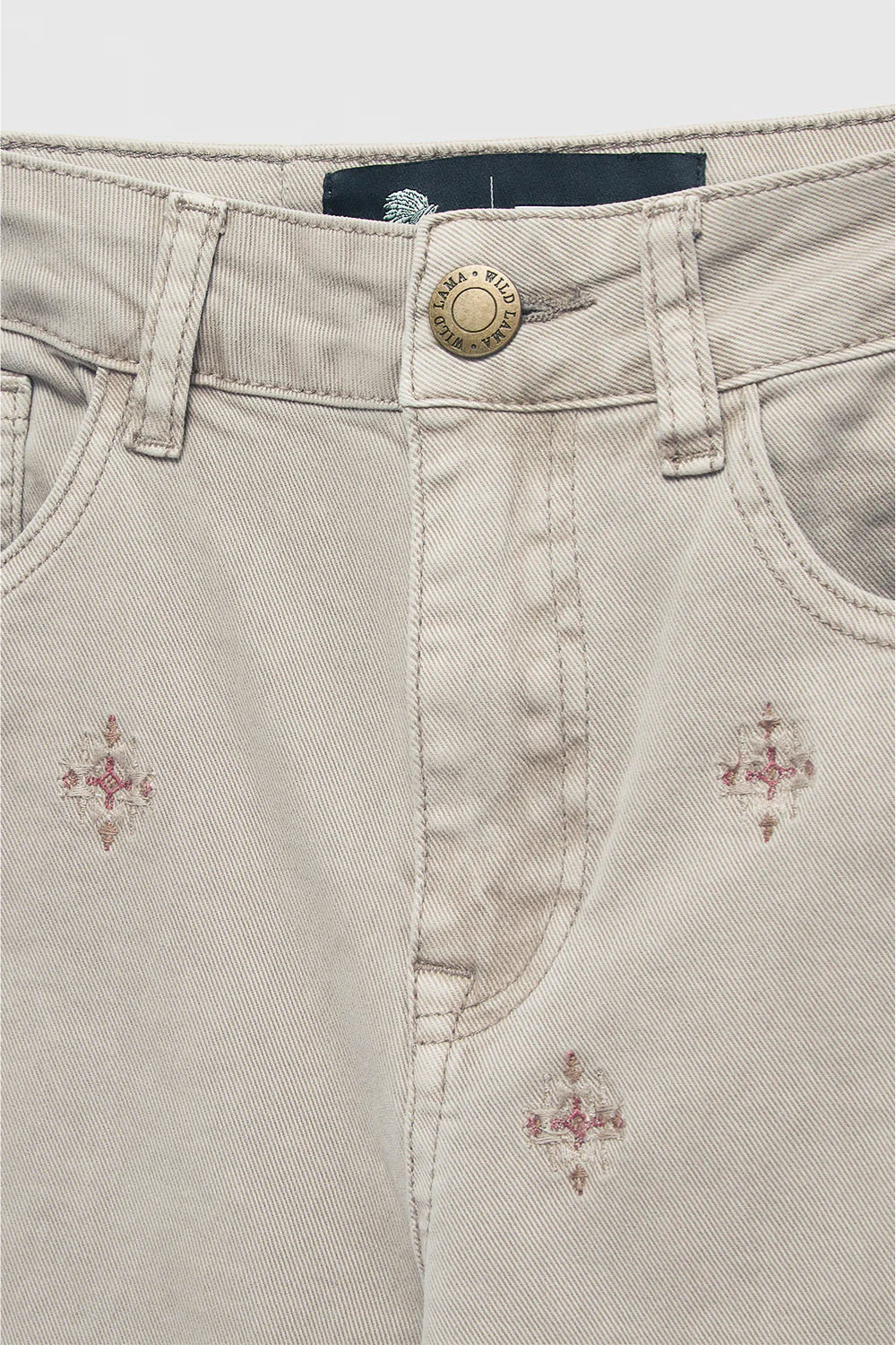 Pantalón Amaru Orgánico Camel Mujer - Imagen 9