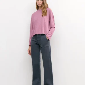 Pantalón culotte tachas