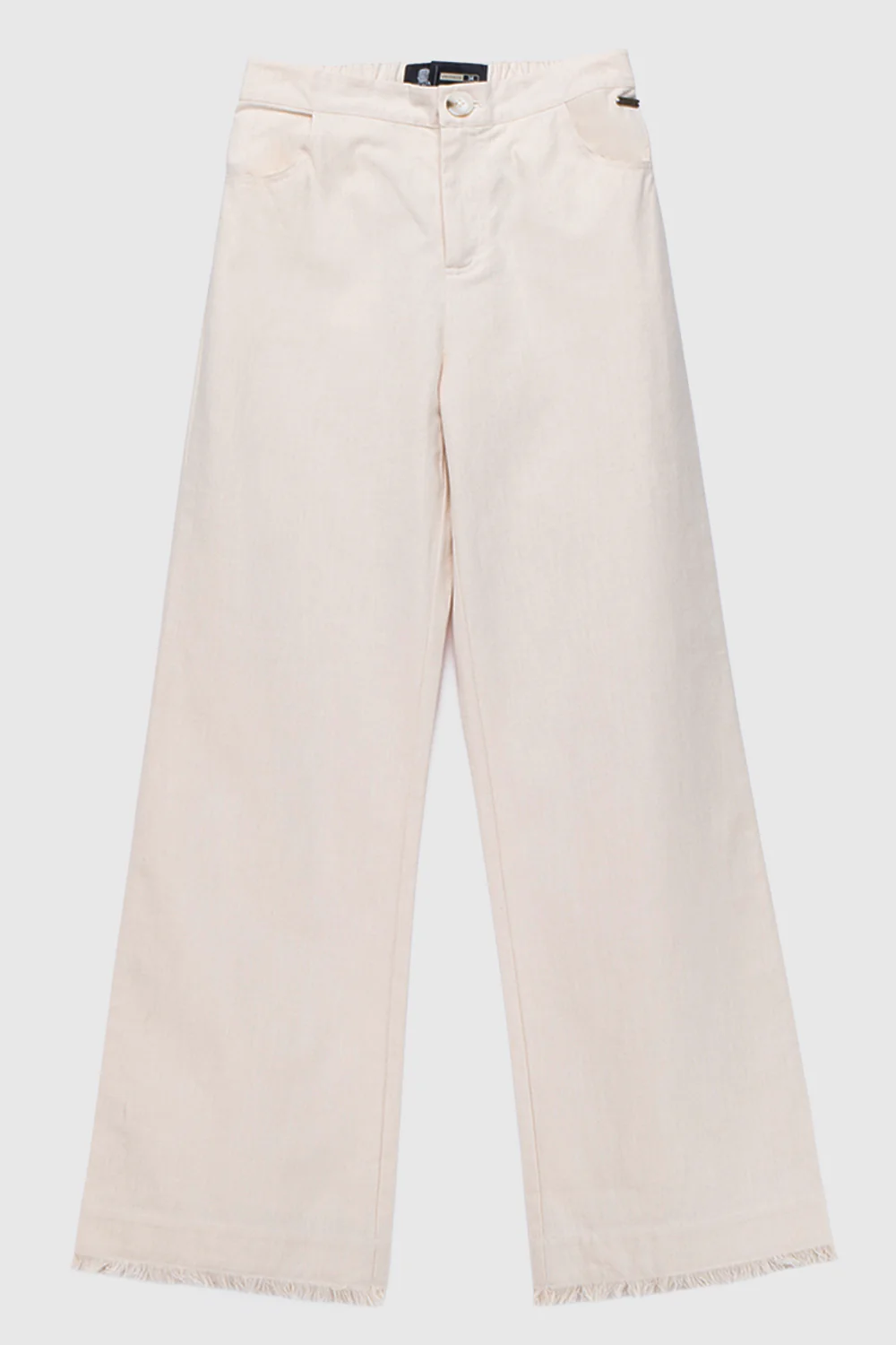 Pantalón Esme Orgánico Beige Mujer - Imagen 7