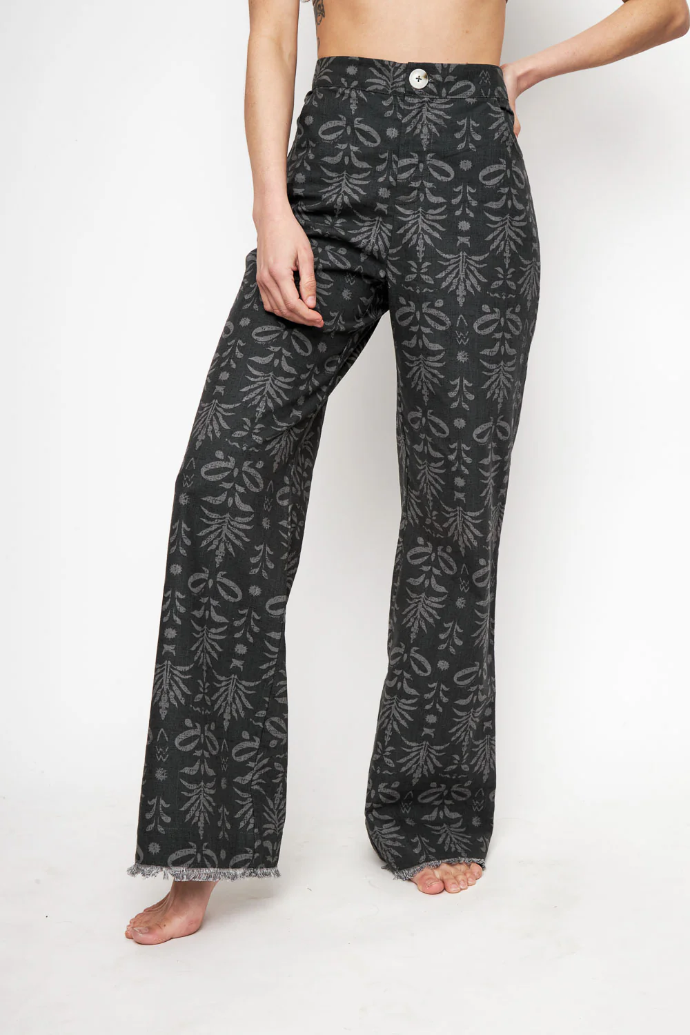 Pantalón Esme Orgánico Print Mujer - Imagen 3