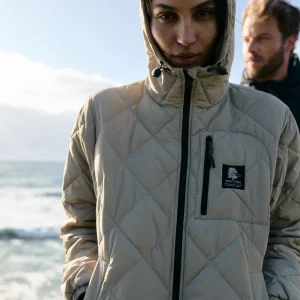 Parka Primaloft Alira Reciclada Beige Mujer