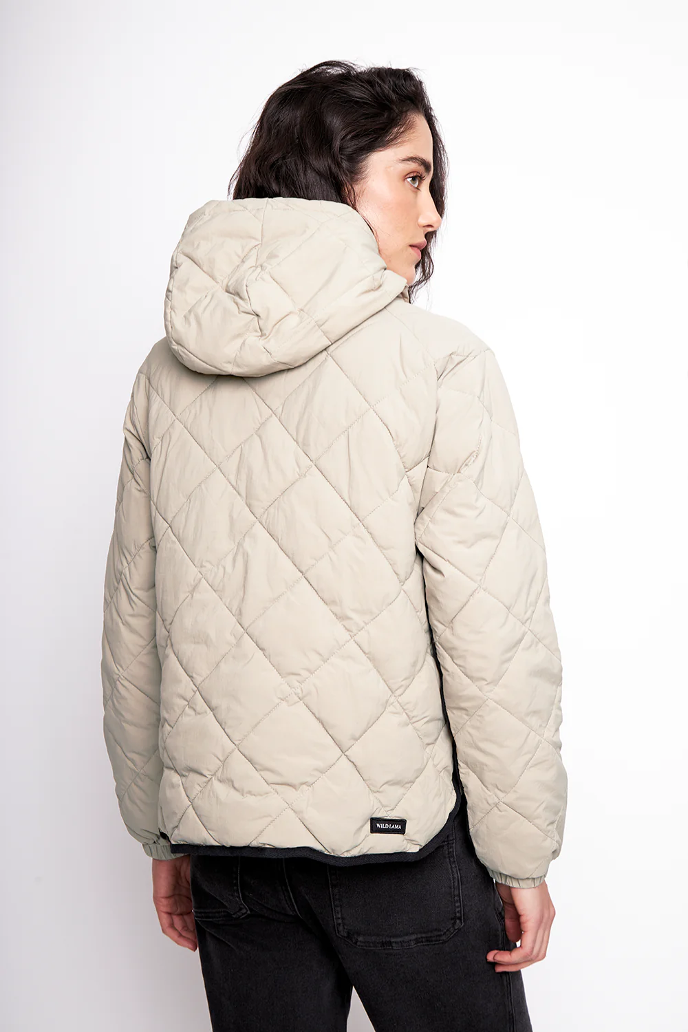 Parka Primaloft Alira Reciclada Beige Mujer - Imagen 4