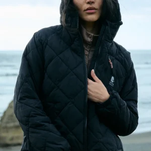Parka Primaloft Alira Reciclada Negra Mujer