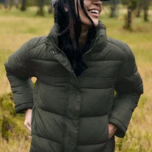 Parka Essential Reciclada Verde Mujer