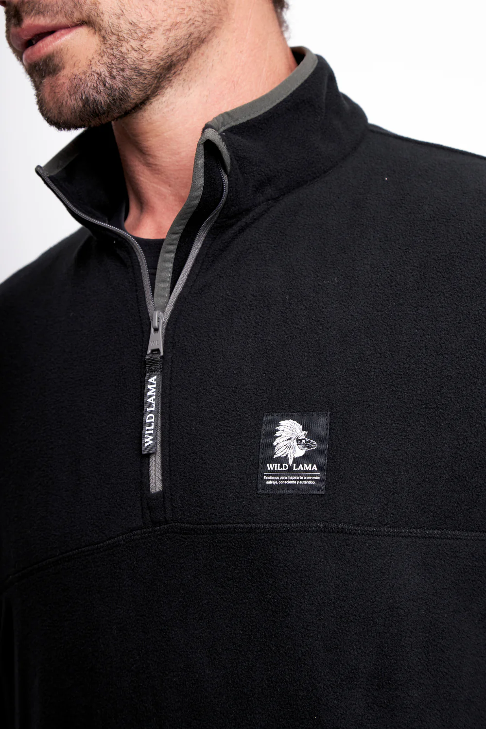 Polar Cautín Reciclado Negro Hombre - Imagen 6