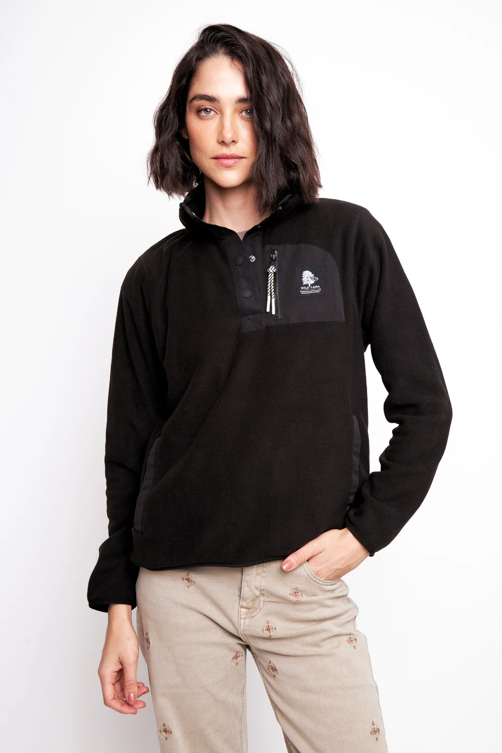 Polar Lava Reciclado Negro Mujer - Imagen 3