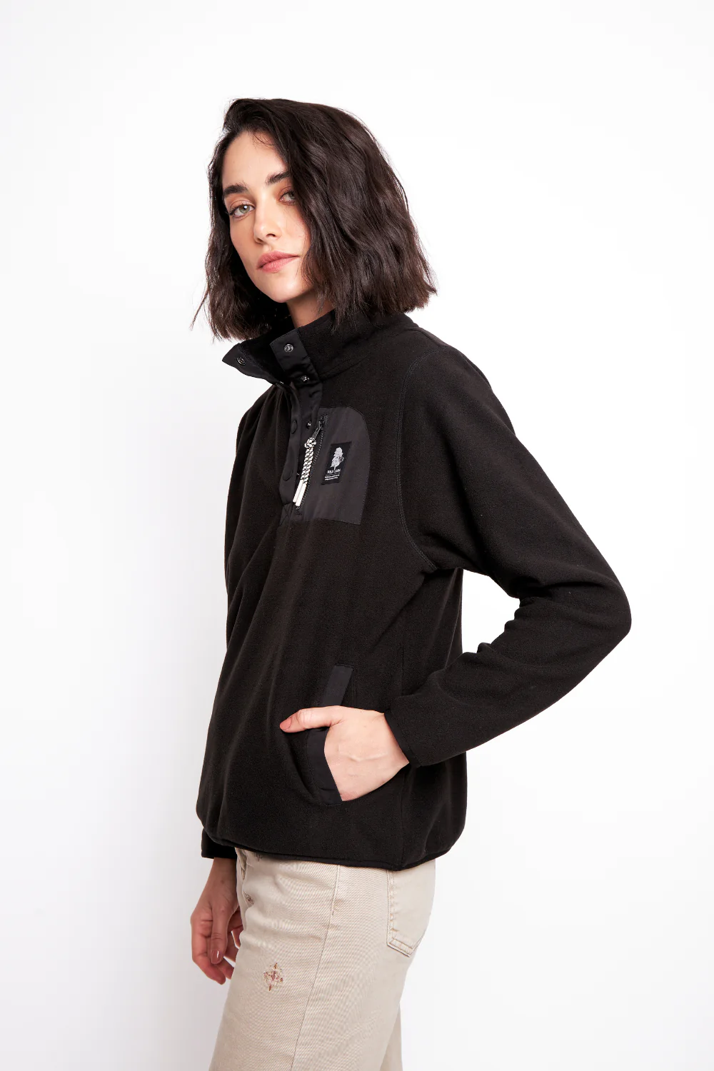 Polar Lava Reciclado Negro Mujer - Imagen 4