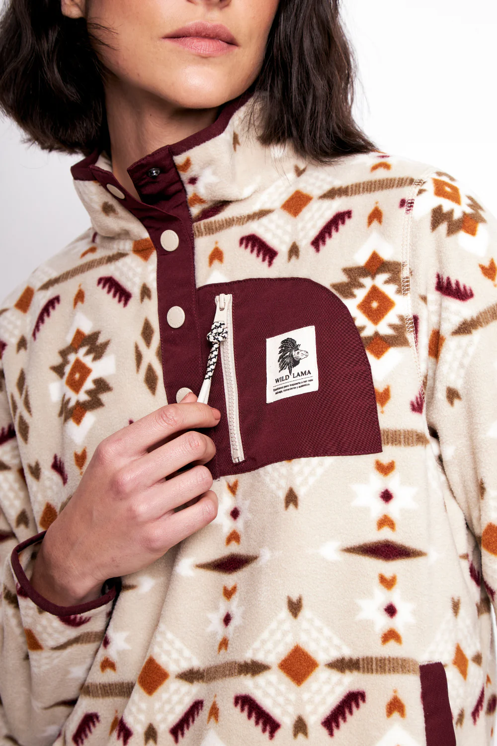 Polar Lava Woman Reciclado Print Beige Mujer - Imagen 6