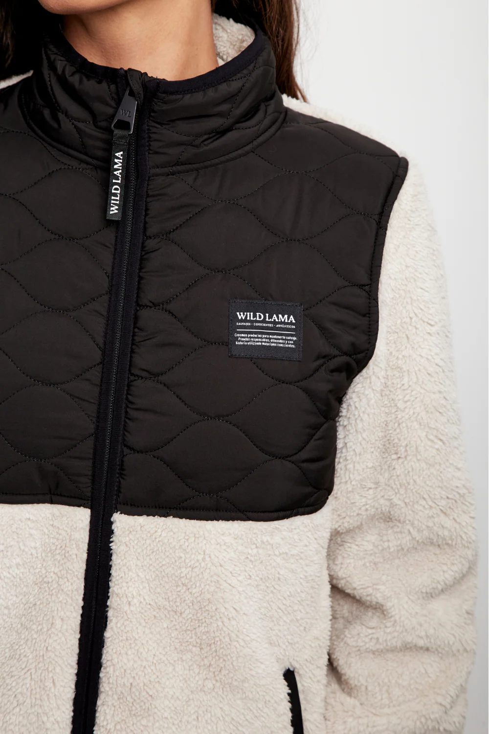 Polar Plume Reciclado Beige Mujer - Imagen 6