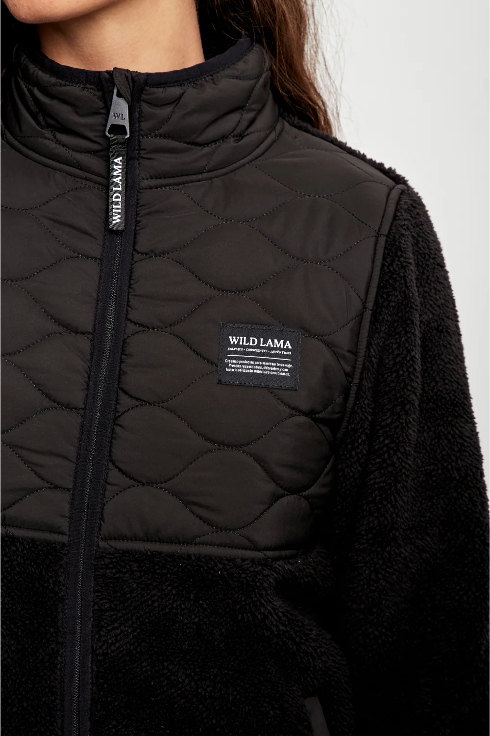 Polar Plume Reciclado Negro Mujer - Imagen 5